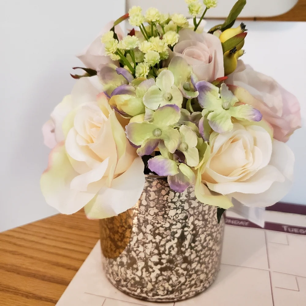 Beautiful floral arrangement from Hobby Lobby, New